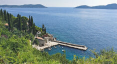 Vue sur le port de Trsteno